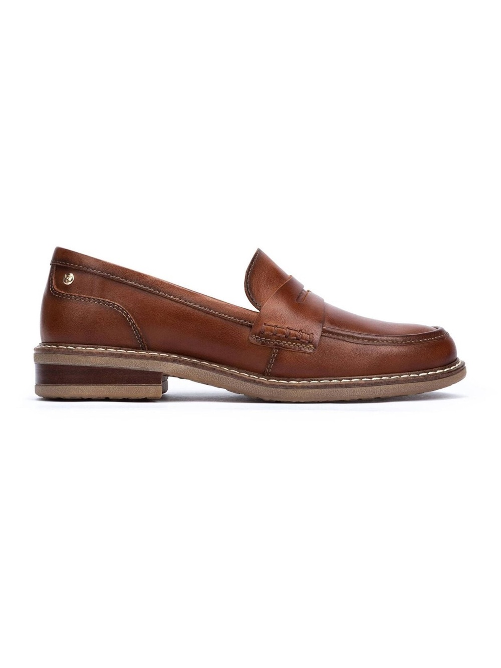 PIKOLINOS Aldaya Women’s Penny Loafers in Brown Cuero - Size 39 8.5 - Picture 8 of 12